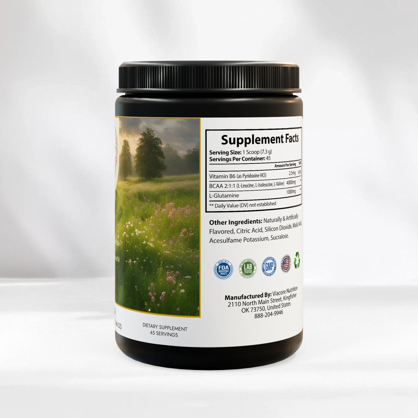 EI BCAA Supplement | Watermelon Flavor | 325g, 45 Servings