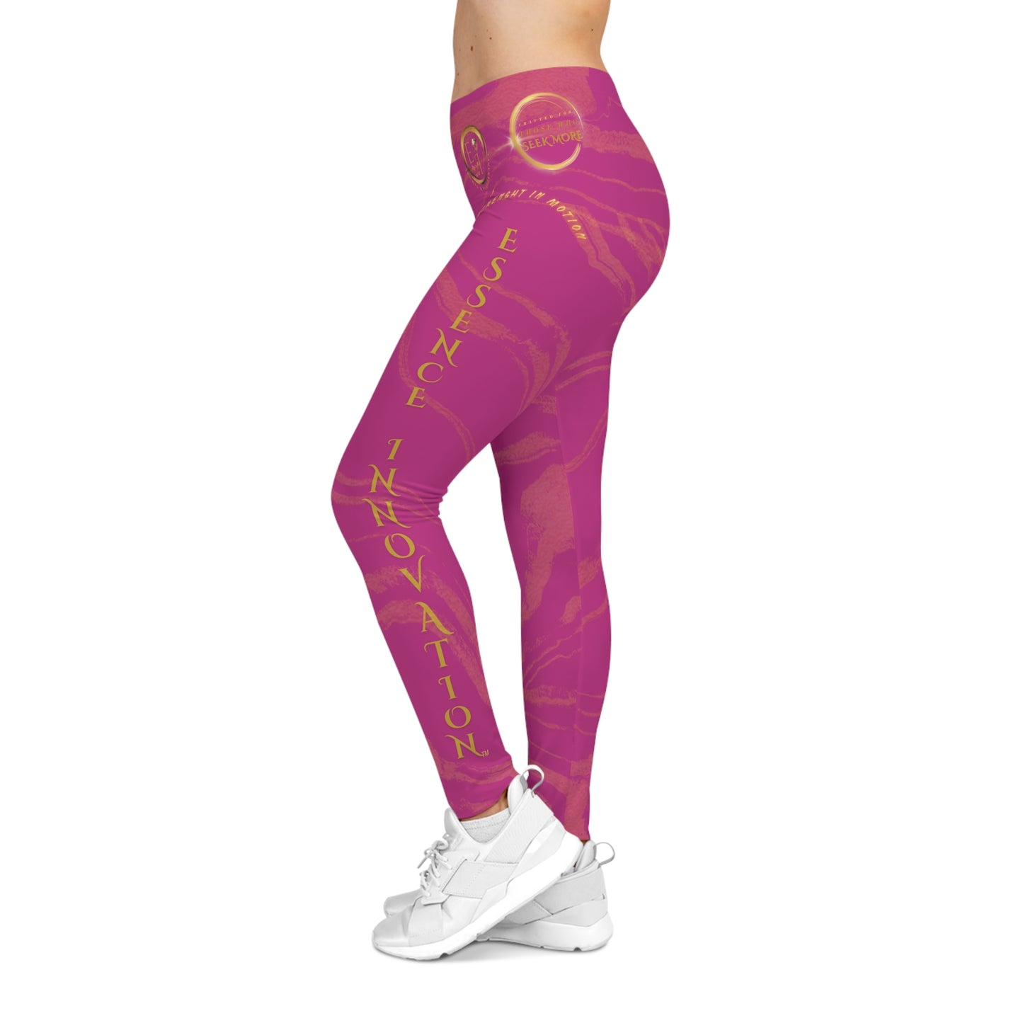 Seek More Premium S XVIII | EI Sports Leggings | Pink