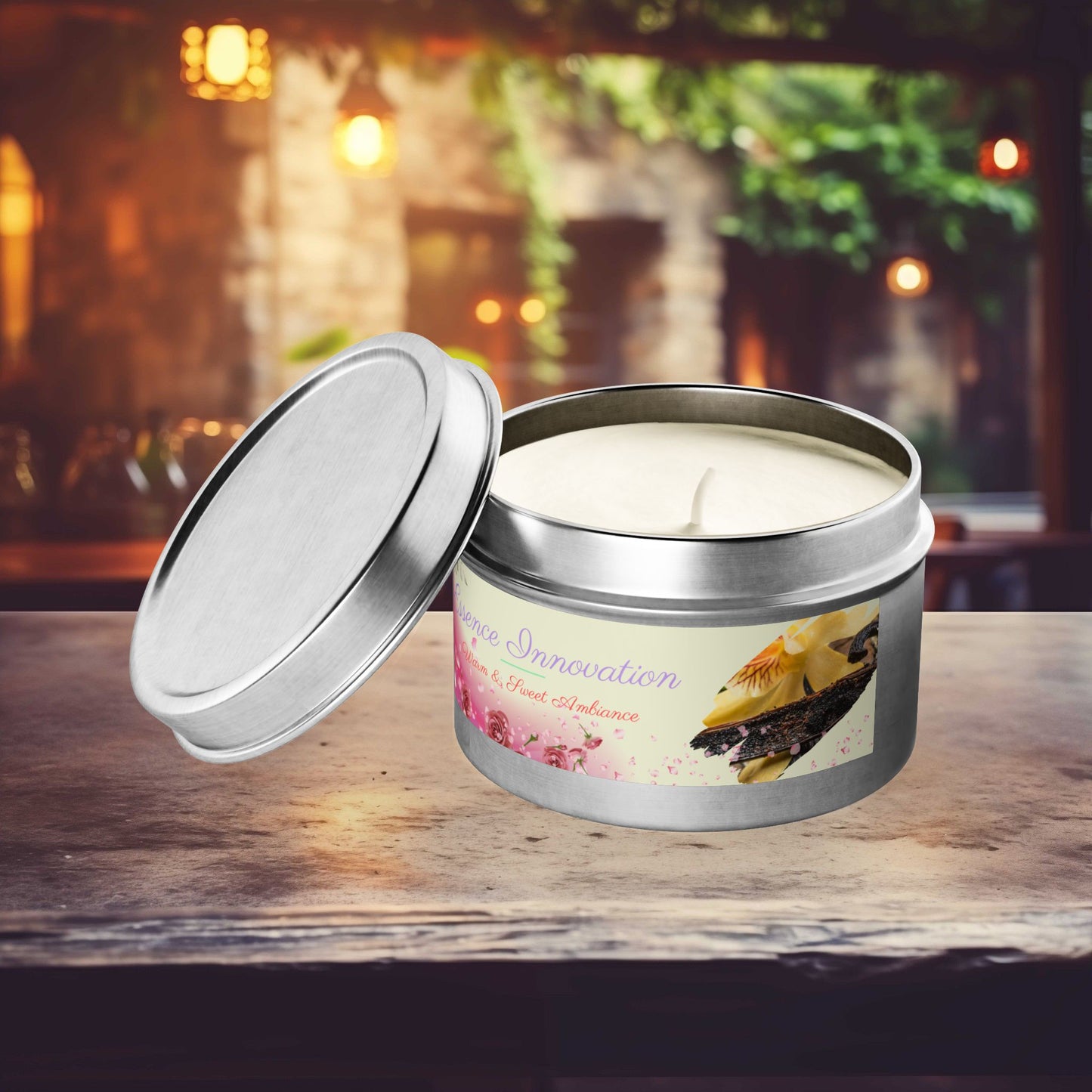 Aroma Retreat Vanilla Indulgence | Vanilla Bean Scent | 4oz, 8oz Tin