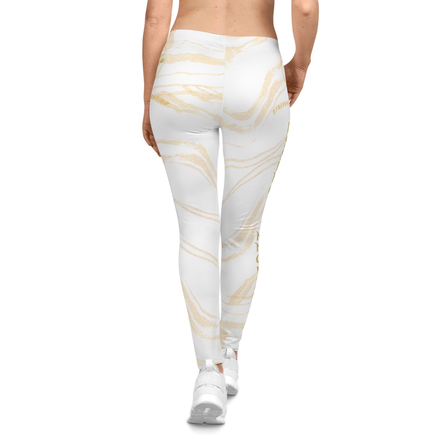 Seek More Premium S VI | EI Sports Leggings | White