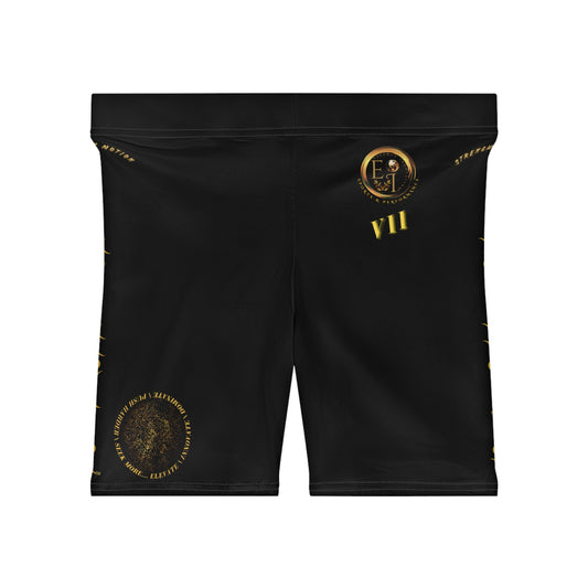 Seek More BS VII | EI Sports Biker Shorts | Black