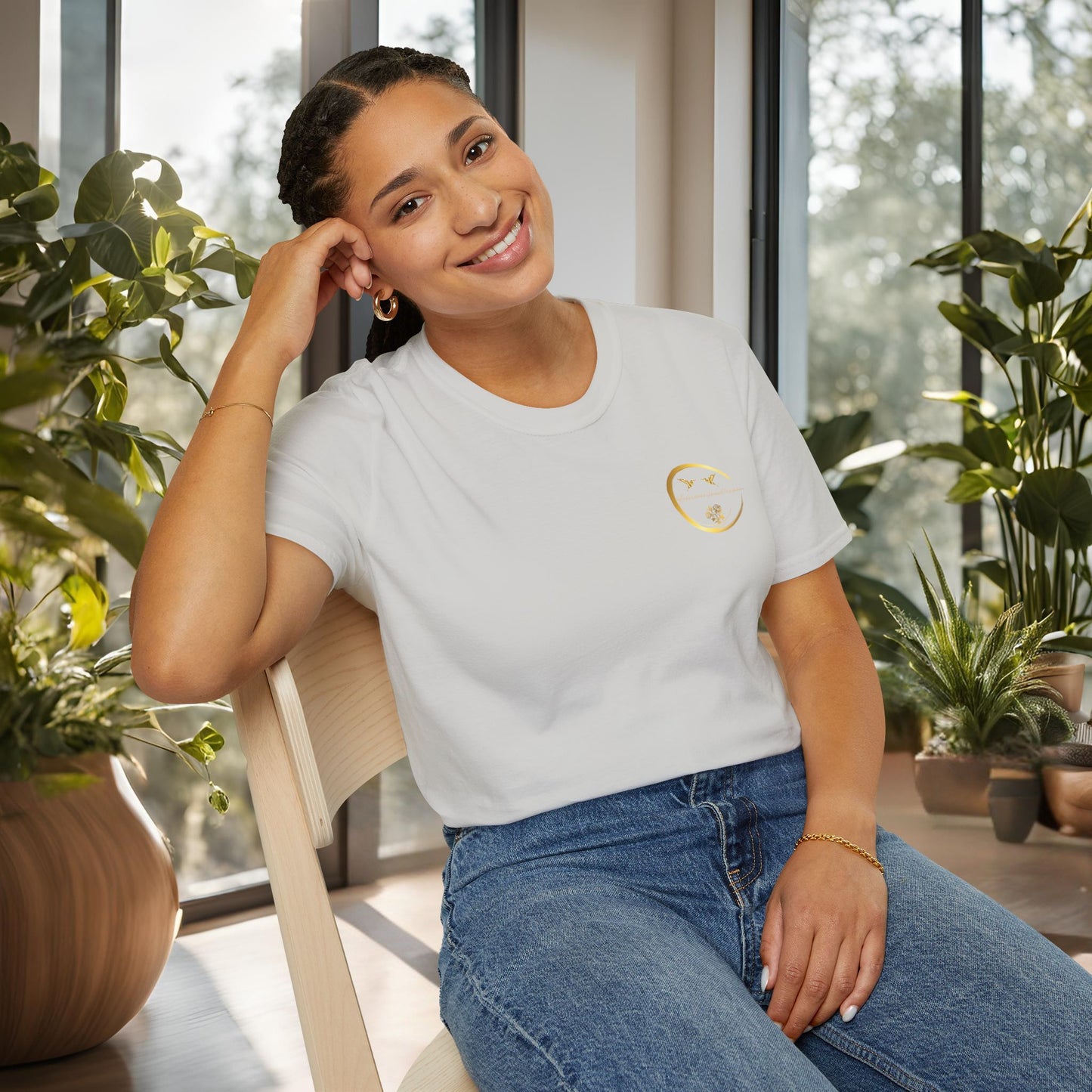 Ice Grey Softstyle Tee | EssenceInnoCreate | Unisex Streetwear