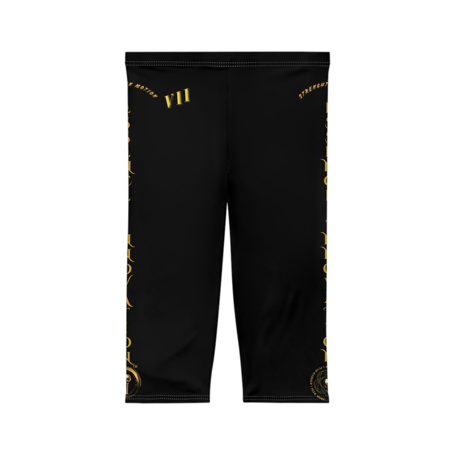 Seek More CL VII | Capri Leggings | EI Sports | Black