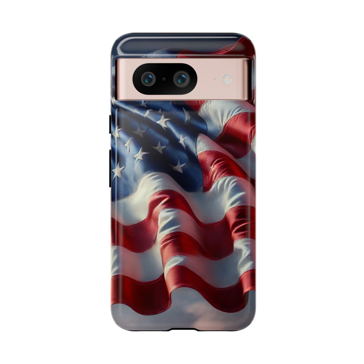 EssenceInnoCreate® Patriotic Phone Case, American Flag Design