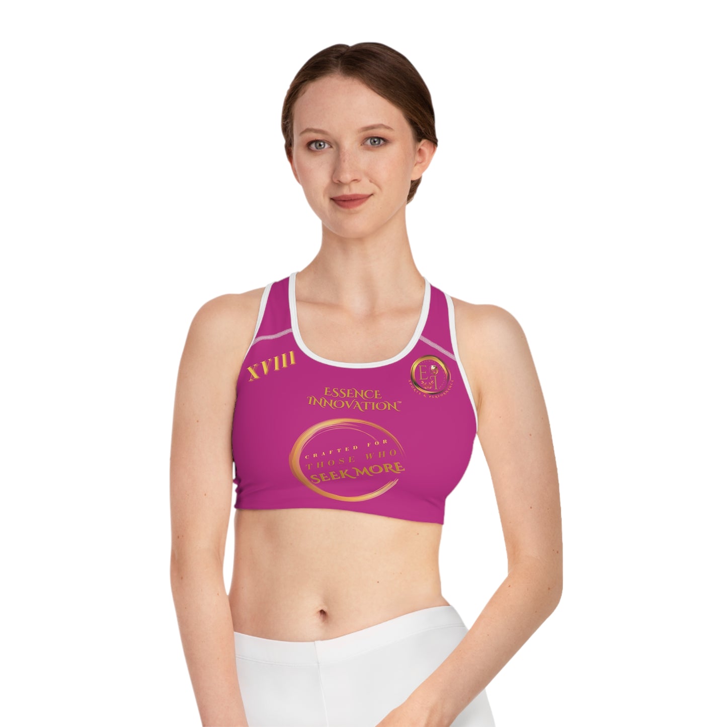 Seek More SB XVIII | EI Sports Bra | Pink