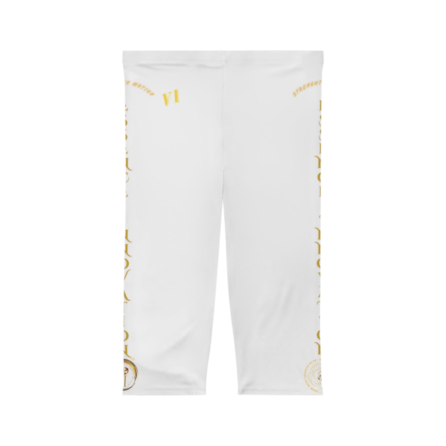 Seek More CL VI | Capri Leggings | EI Sports | White