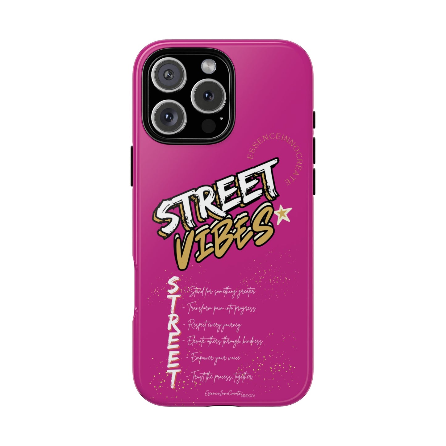 EssenceInnoCreate® Street Vibes Pink Phone Case