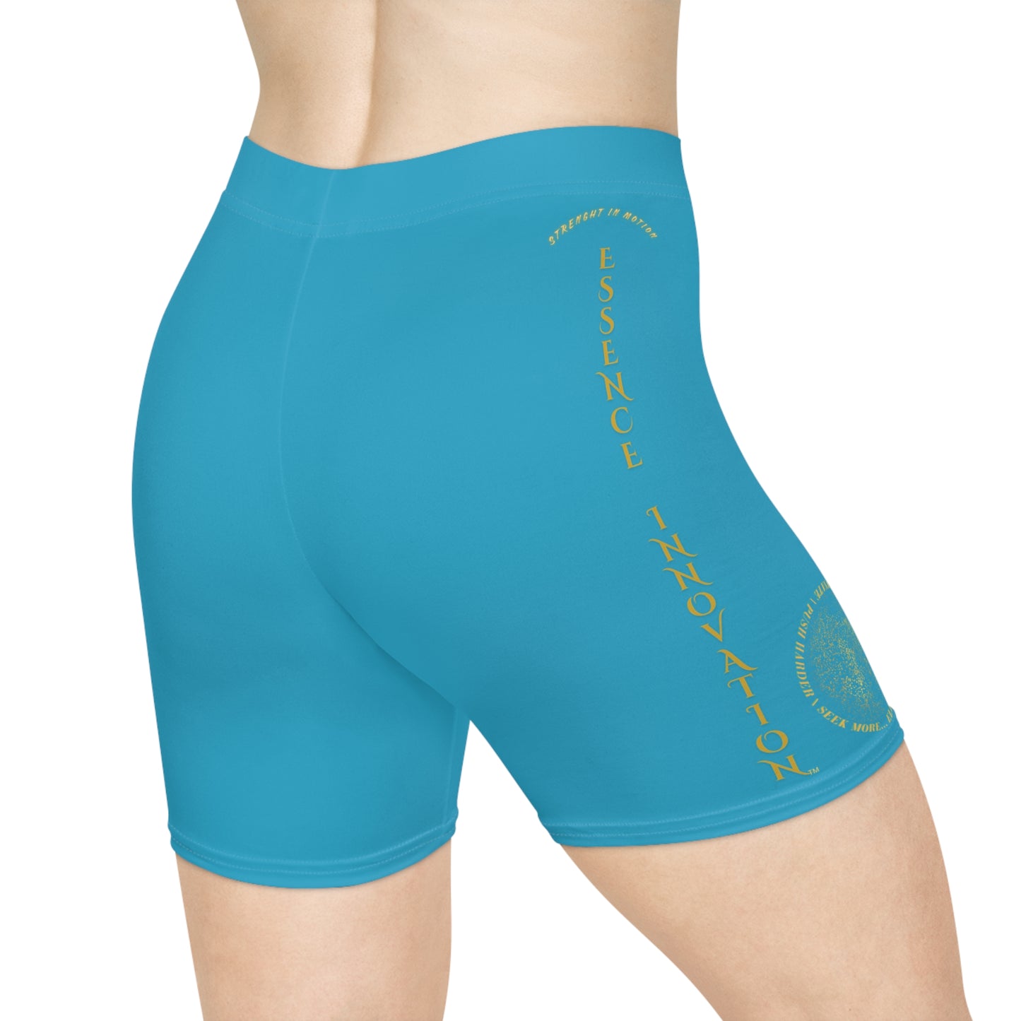 Seek More BS XV | EI Sports Biker Shorts | Turquoise