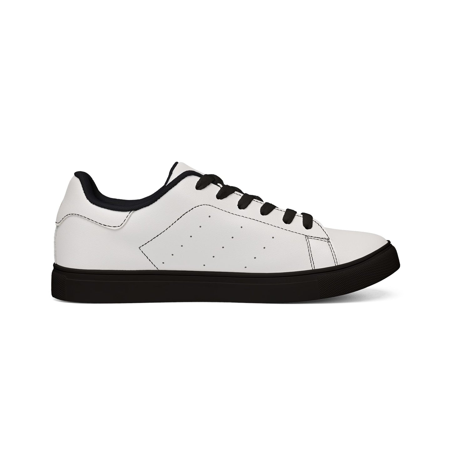 White EssenceInnoCreate sneaker with black accents on a white background