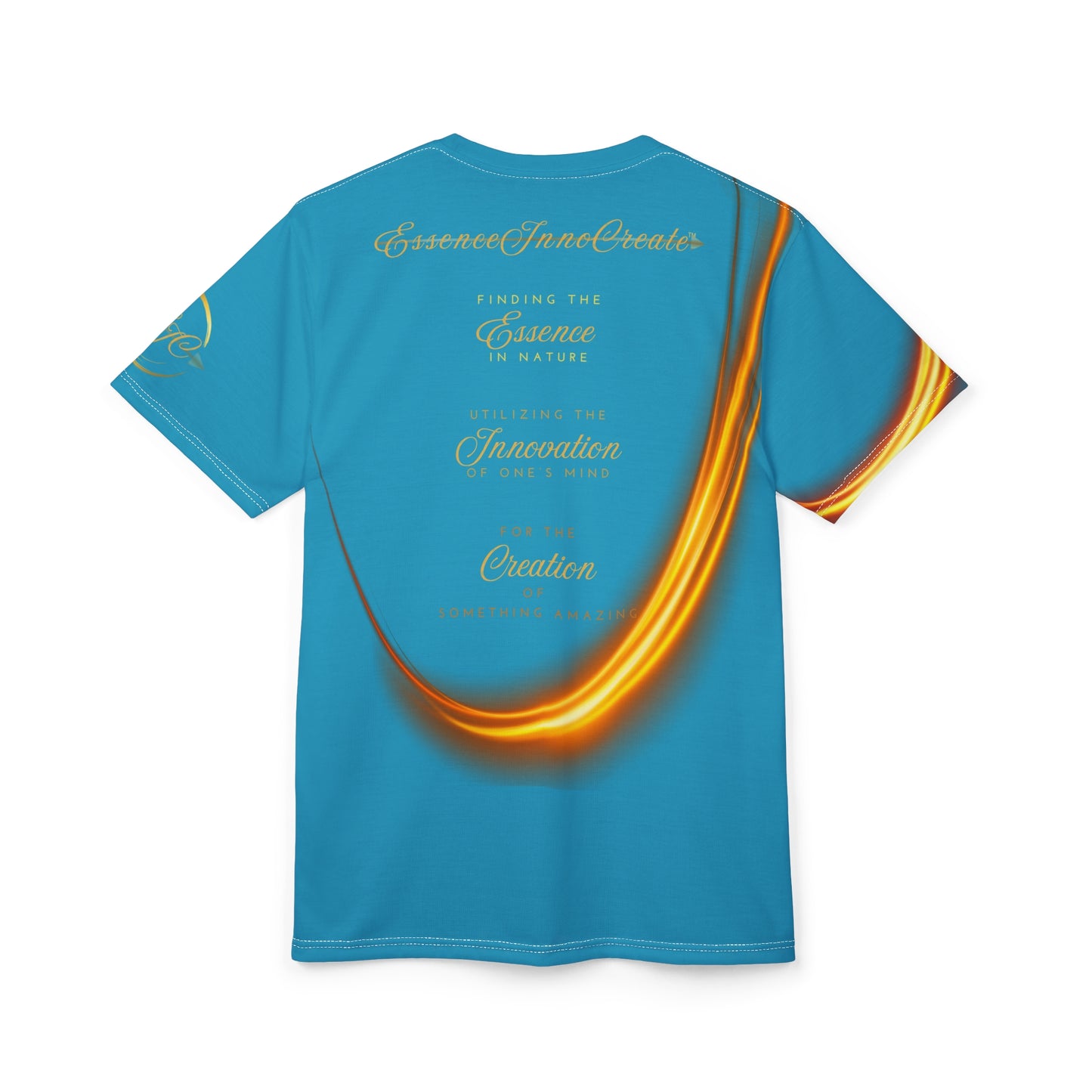 Turquoise Trendsetters Flame Tee | EssenceInnoCreate
