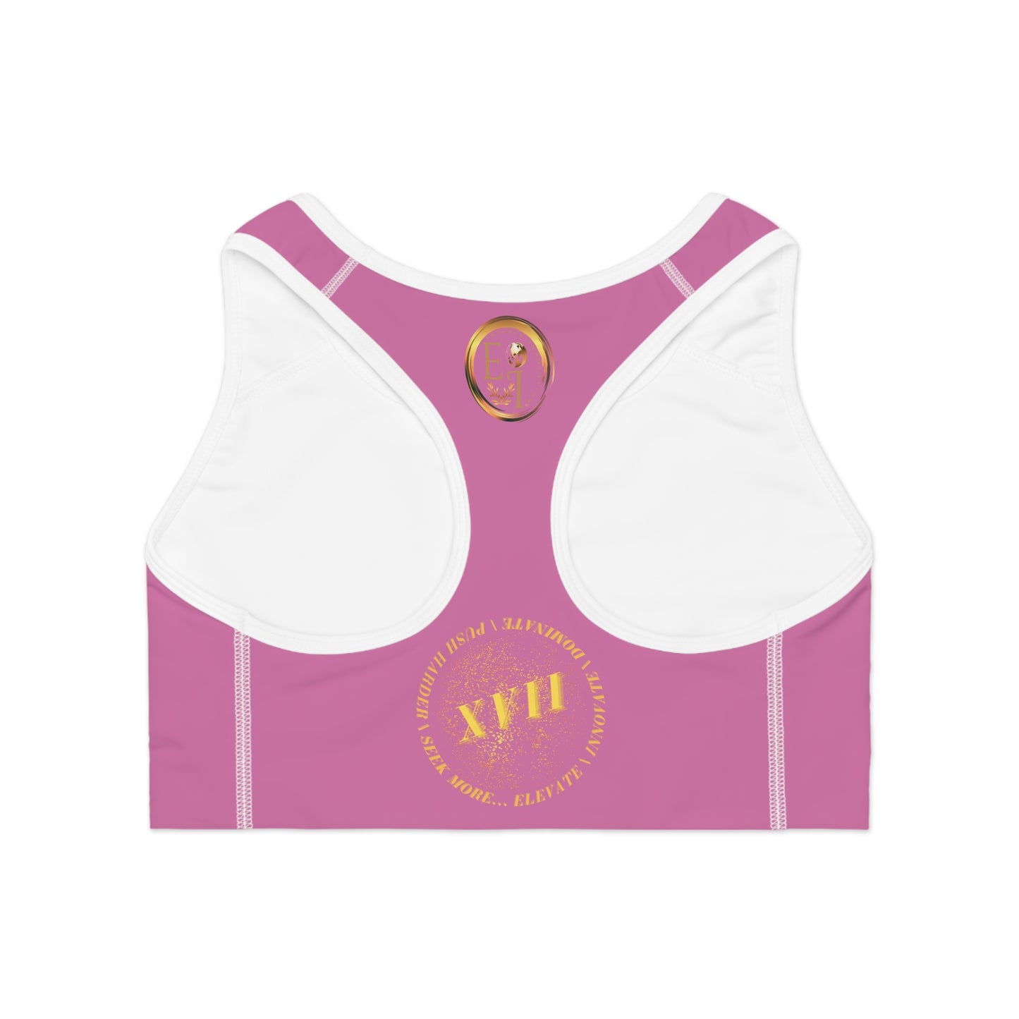 Seek More SB XVII | EI Sports Bra | Light Pink