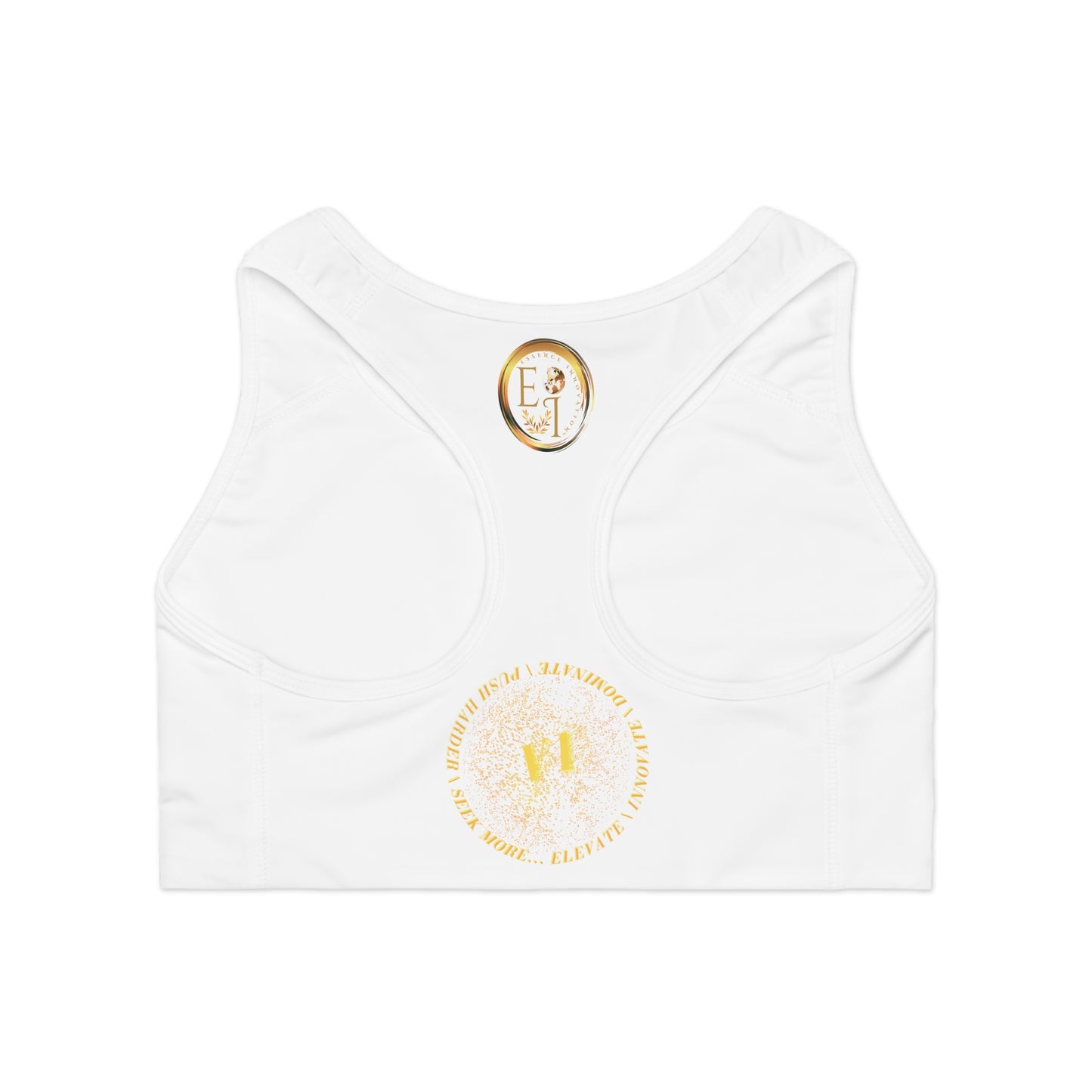 Seek More SB VI | EI Sports Bra | White
