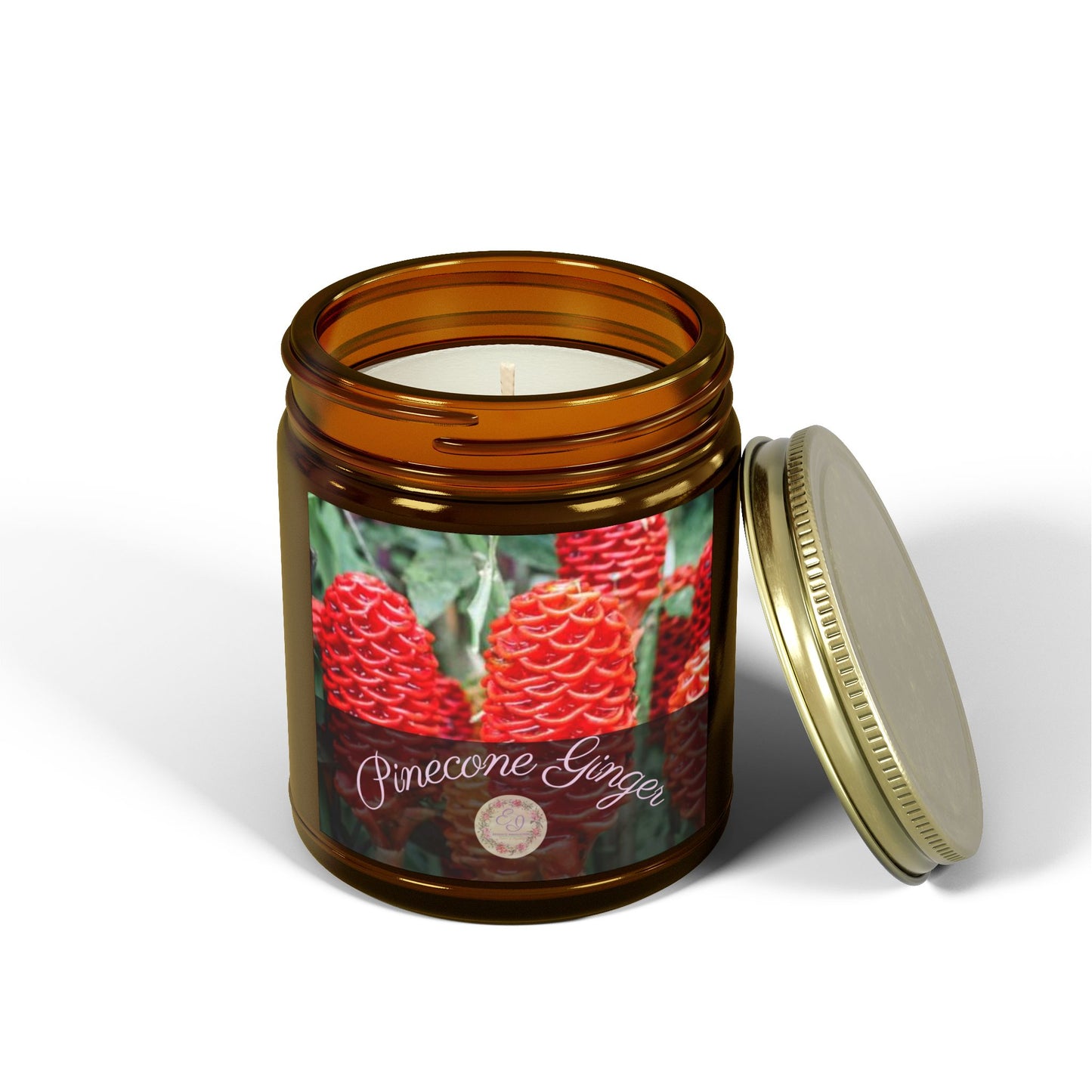 Fragrant Flower | Everwood Candle | Pinecone Ginger | 4oz, 9oz