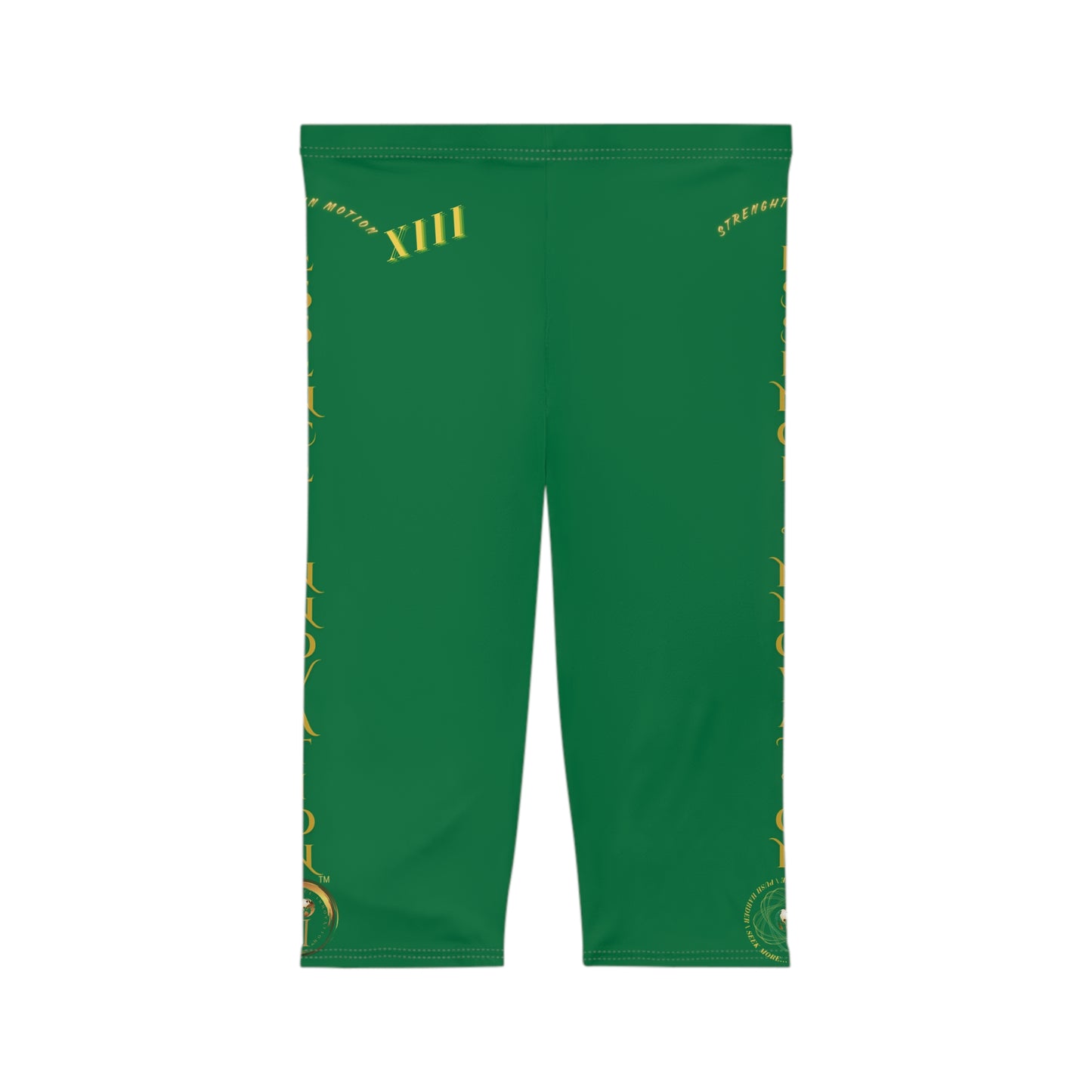 Seek More CL XII | Capri Leggings | EI Sports | Dark Green