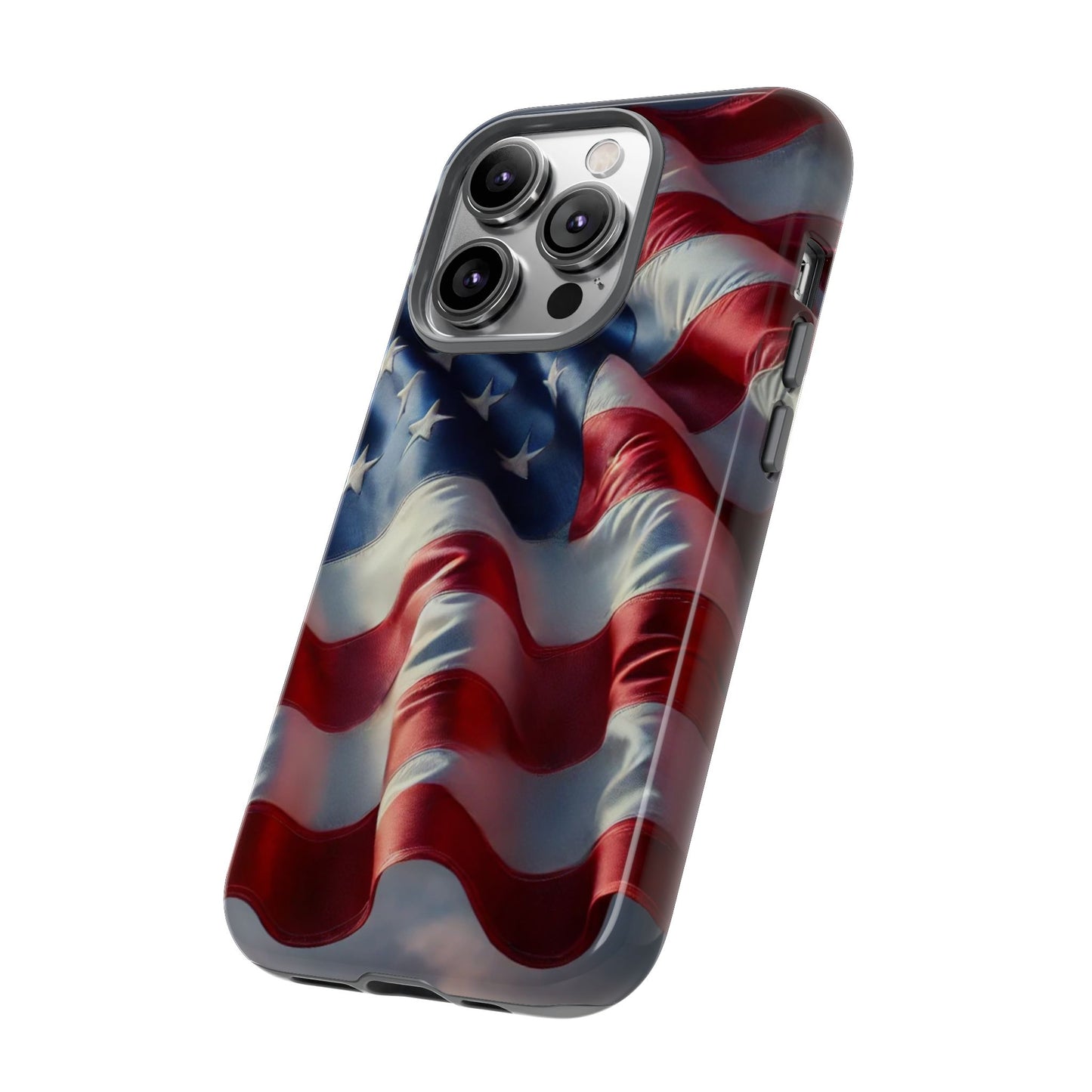 EssenceInnoCreate® Patriotic Phone Case, American Flag Design