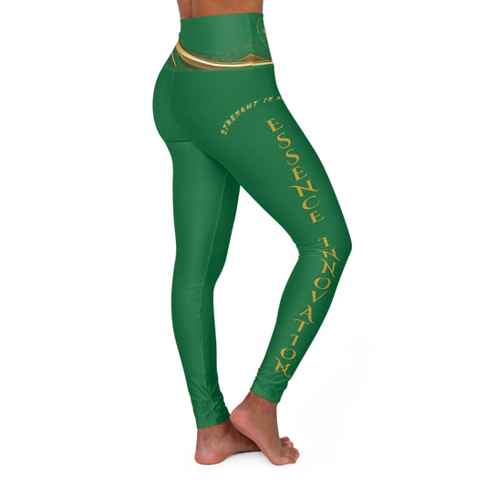 Seek More Luxe XII | EI Sports HW Leggings | Dark Green