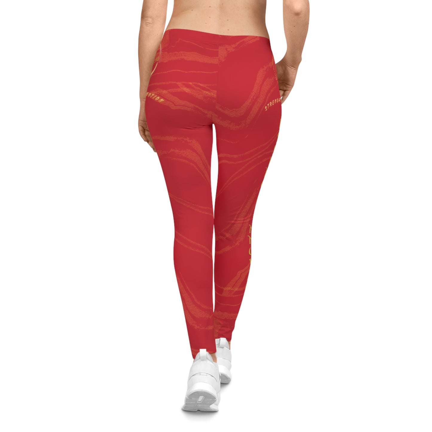 Seek More Premium S X | EI Sports Leggings | Dark Red