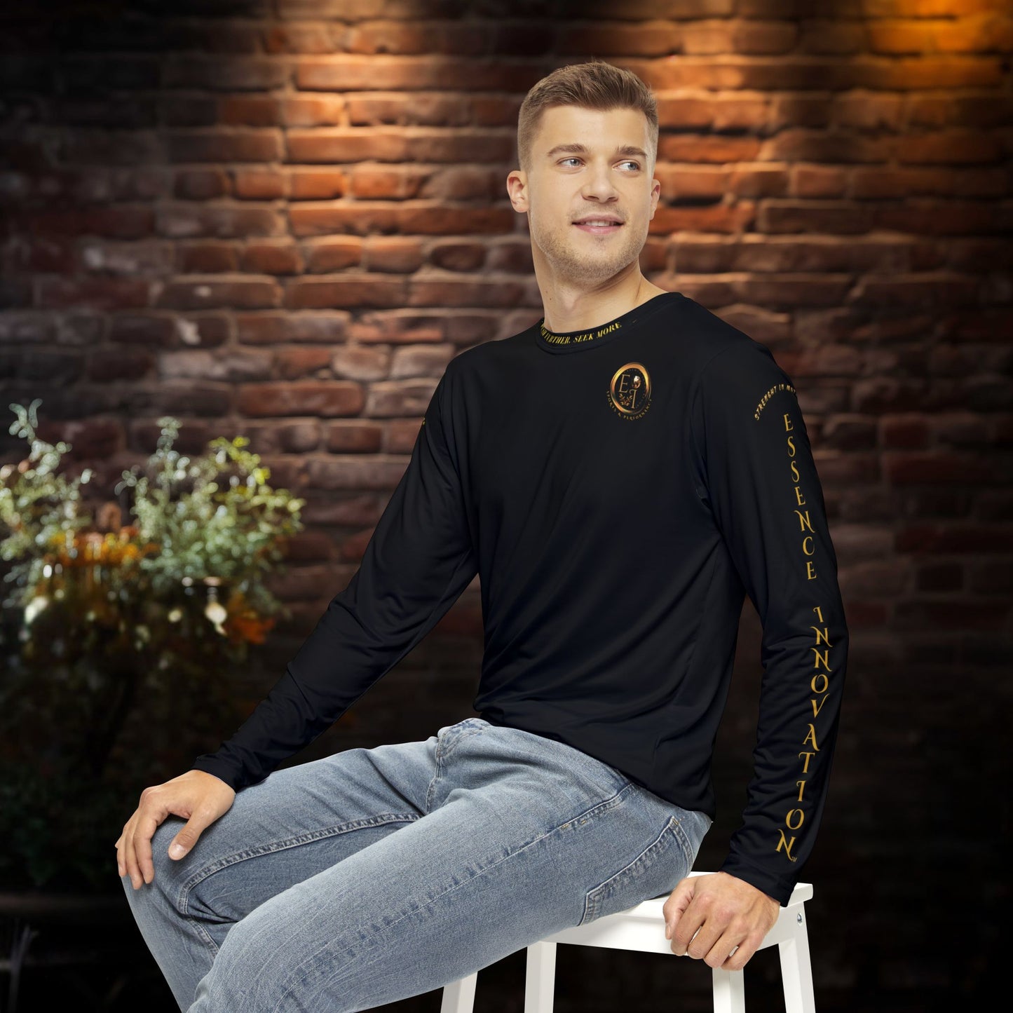 Seek More Performance VII | EI Sports Long Sleeve | Black