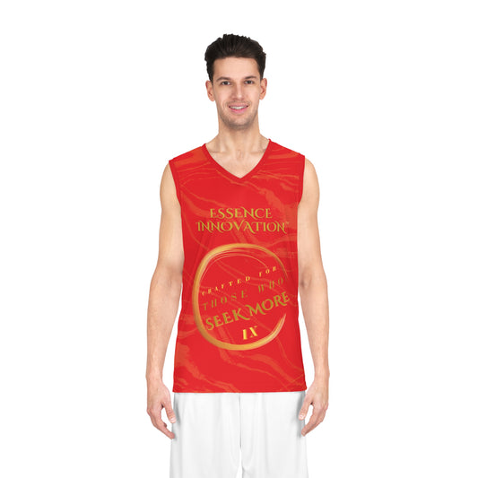 Precision IX Basketball Jersey | Seek More | Red