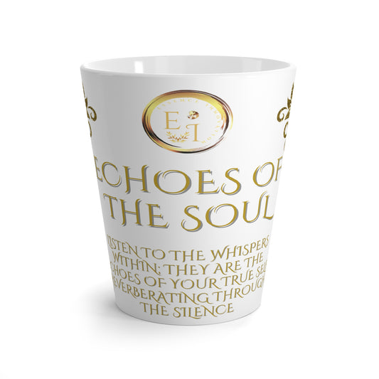 Her Echoing Soul White | Luxury Ceramic Mug 12oz