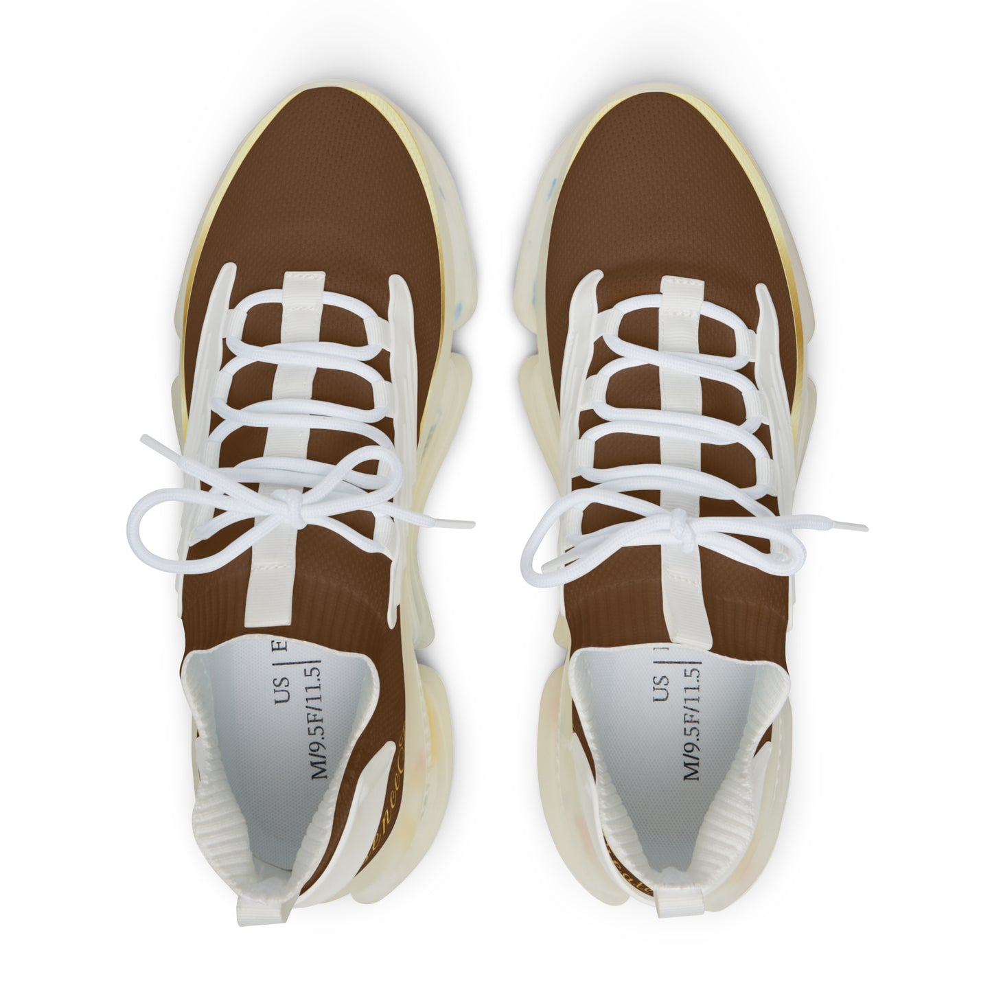 EssenceInnoCreate Brown | Men’s White Trim Mesh Sneakers