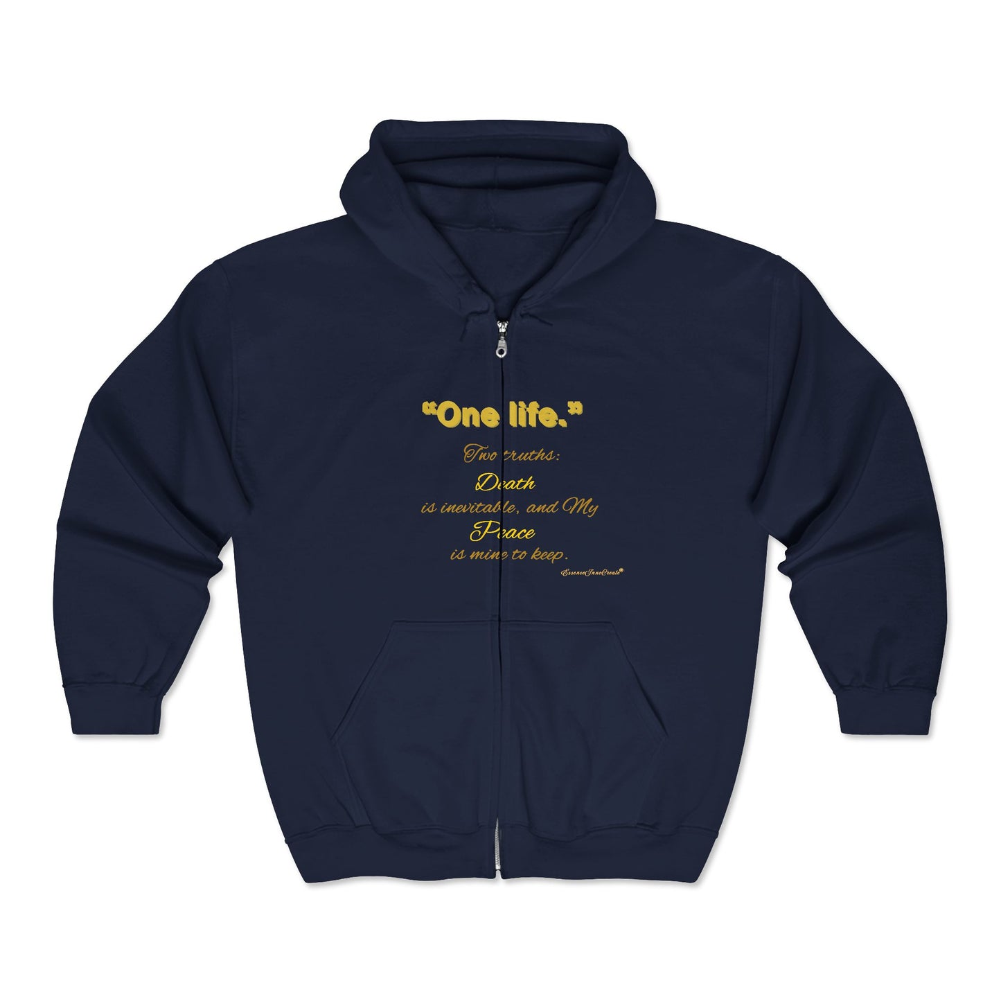 "One Life" Two Truths Collection Full-Zip Hoodie