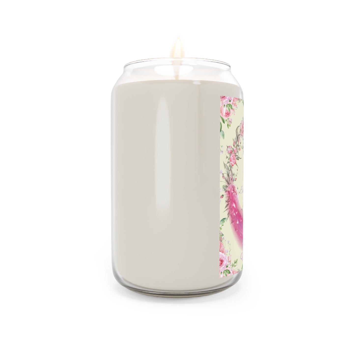 Thirteen Pink Vanilla Bliss | Vanilla Bean | Scented Candle, 13oz