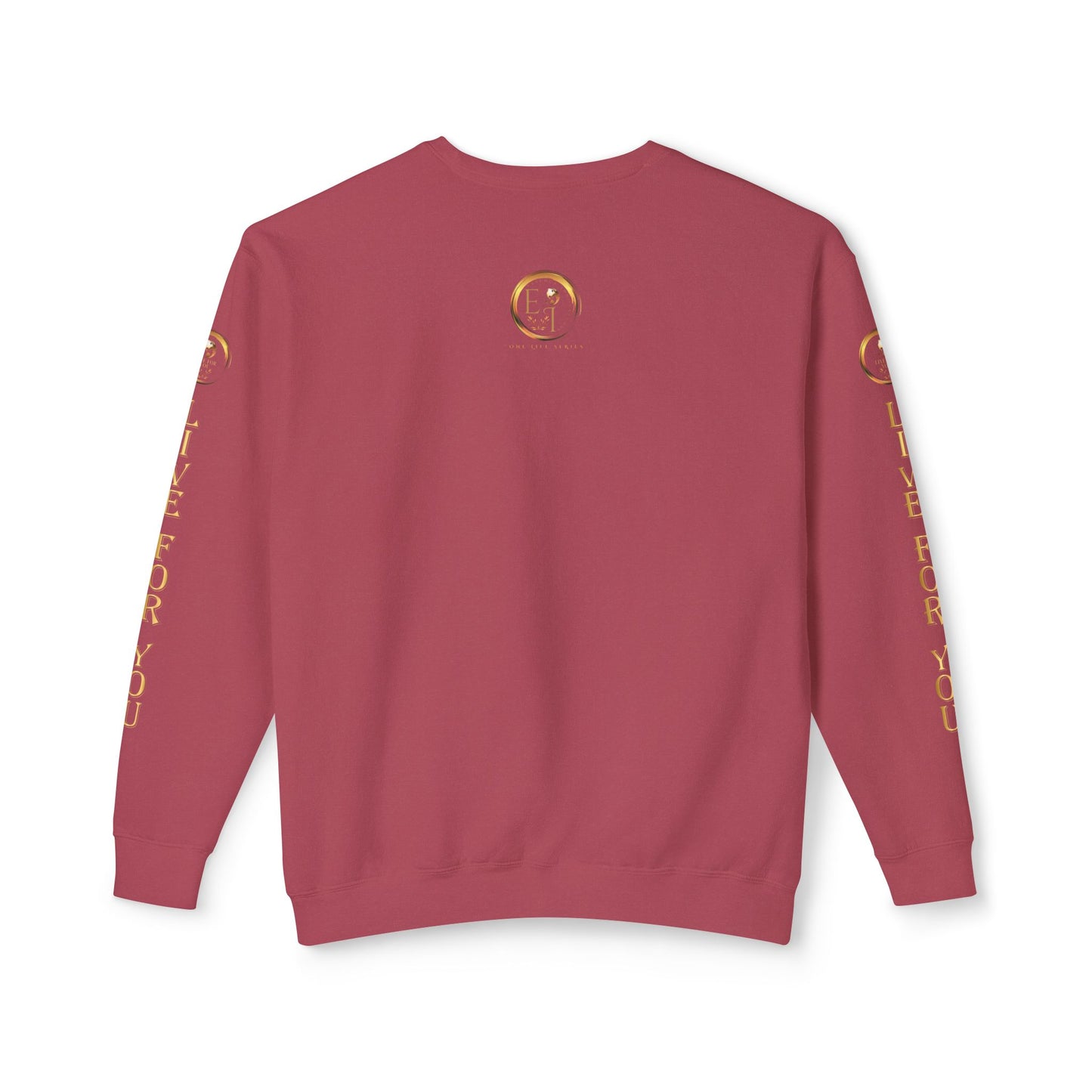 One Life Sweatshirt Crimson | The Grounded Edition | EI Apparel