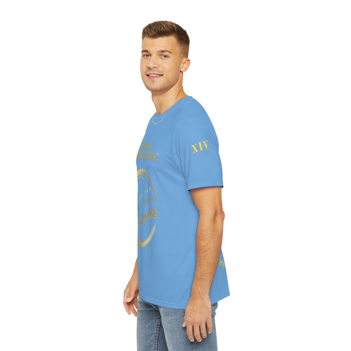 Seek More Power XIV | EI Performance Tee | Light Blue