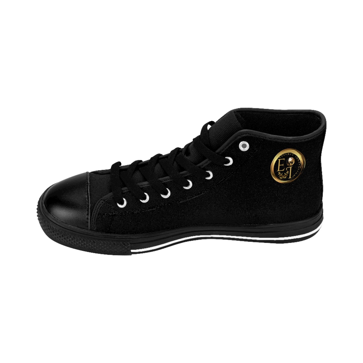 Mens Classic HighTops VII | Black Sole | Black