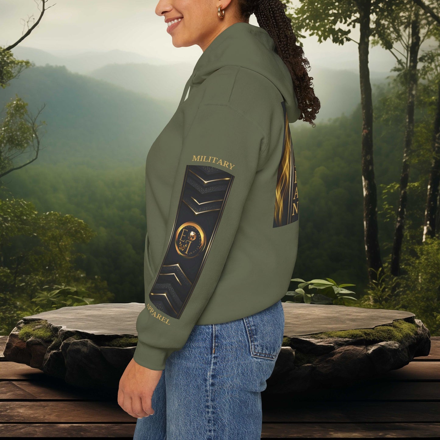 Leader Veteran Qualities Hoodie | Military Tribute Hoodie | VETERAN Leadership Sweatshirt