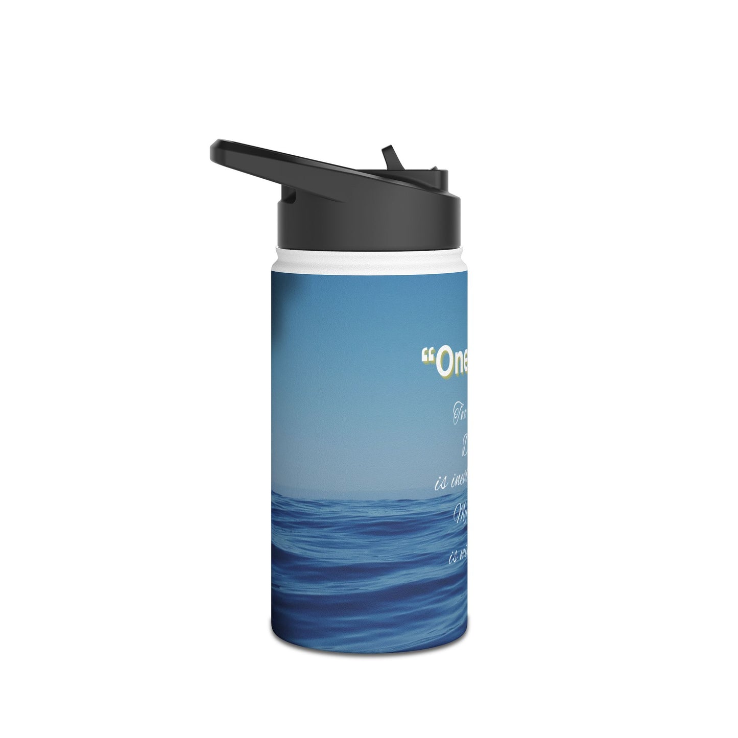 "One Life" Ocean Stainless Steel Water Bottle | 12oz · 18oz · 32oz