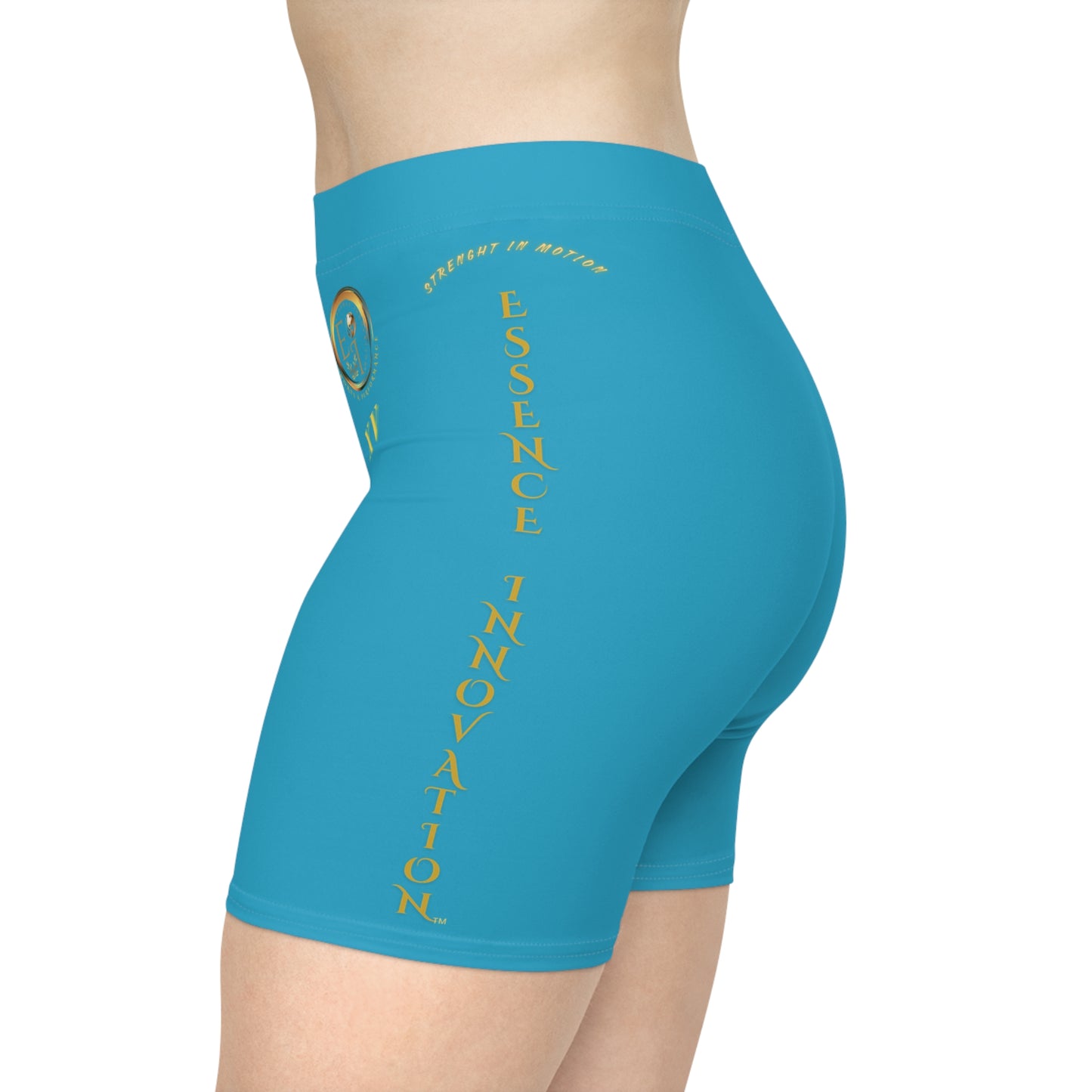 Seek More BS XV | EI Sports Biker Shorts | Turquoise