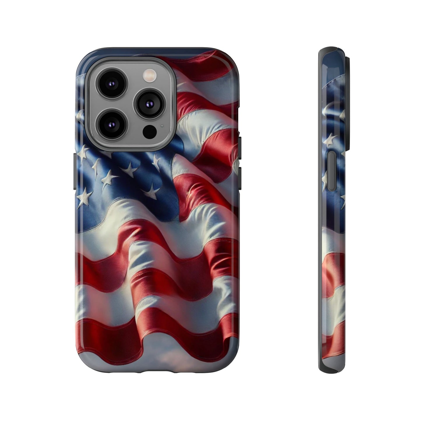 EssenceInnoCreate® Patriotic Phone Case, American Flag Design