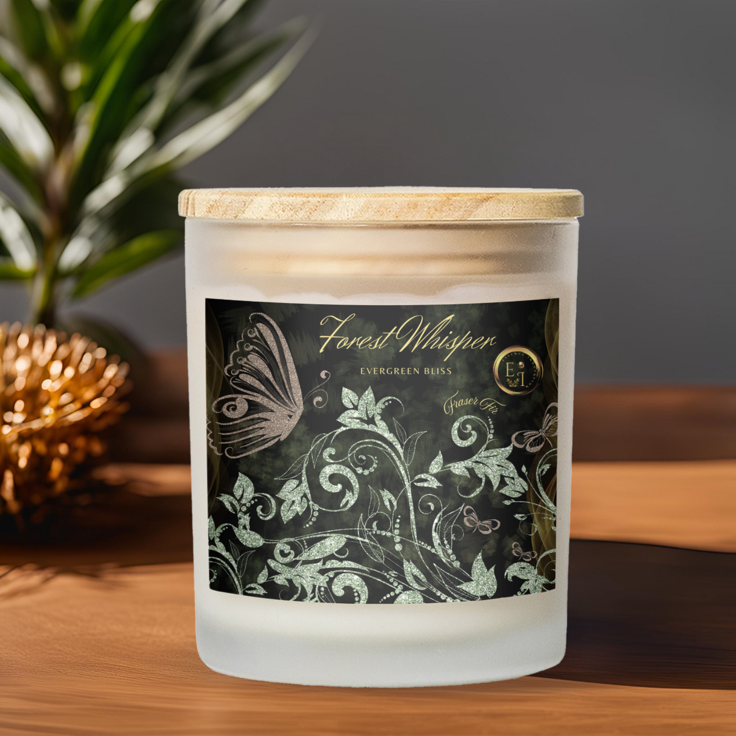 Lavender Serenity | Lavender | Luxury Frosted Candle