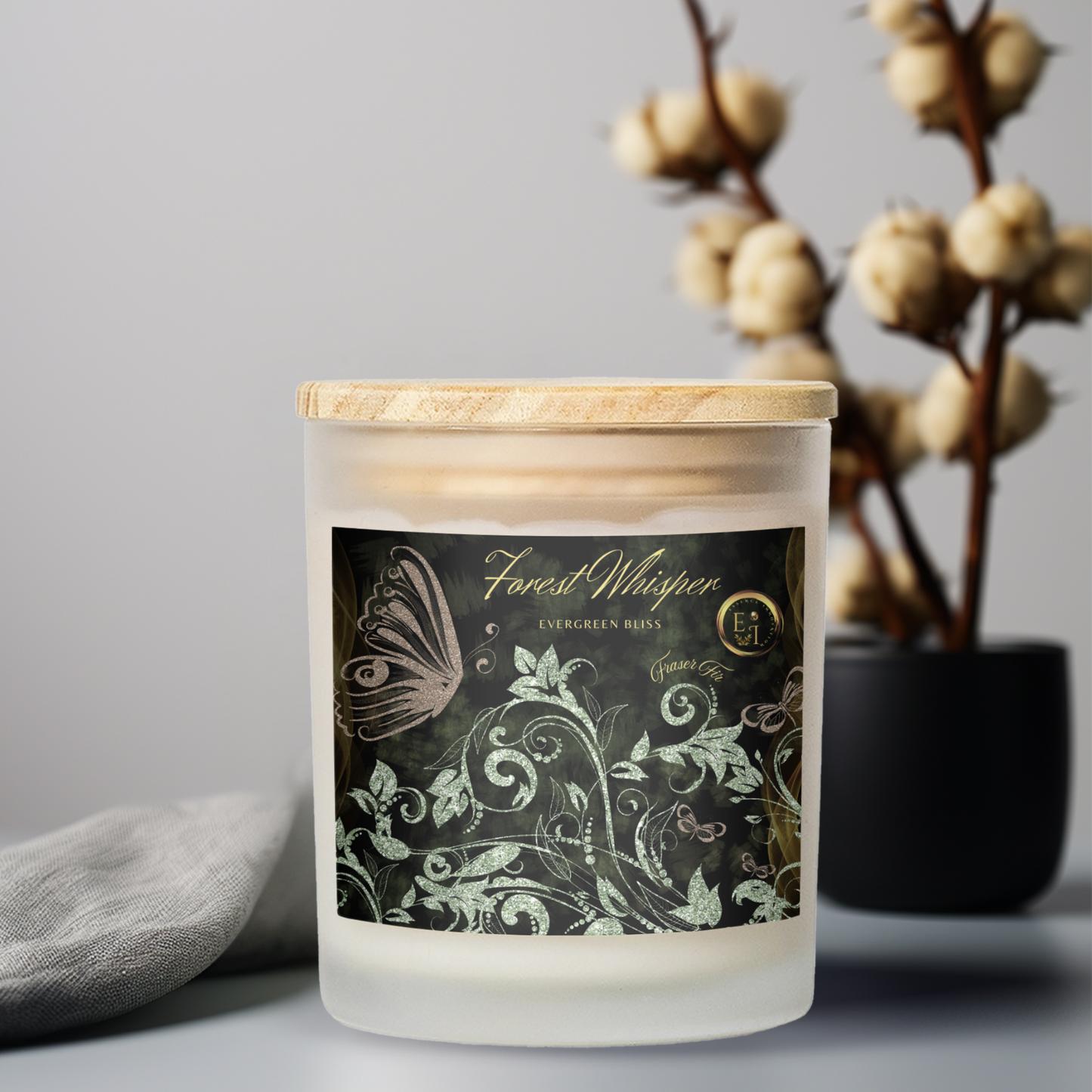 Lavender Serenity | Lavender | Luxury Frosted Candle