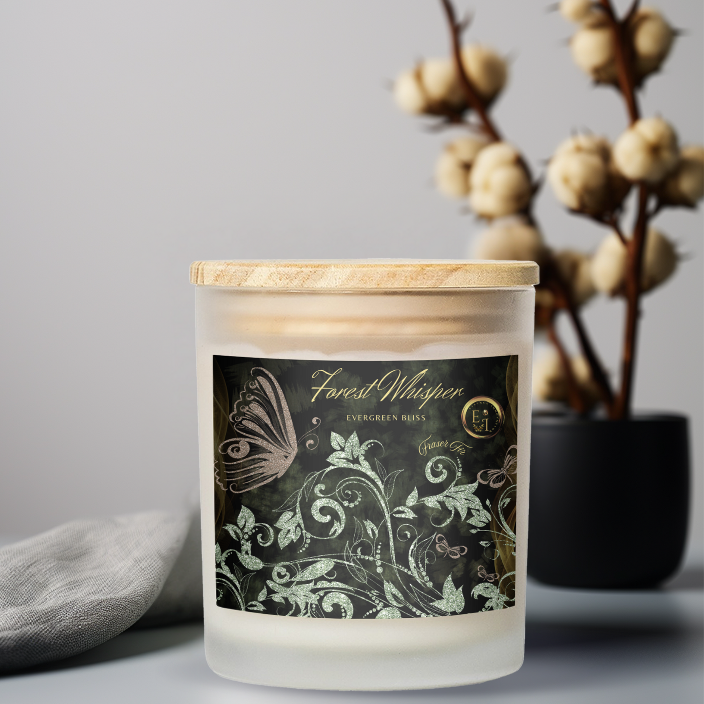 Evergreen Bliss | Fraser Fir | Luxury Scented Candle