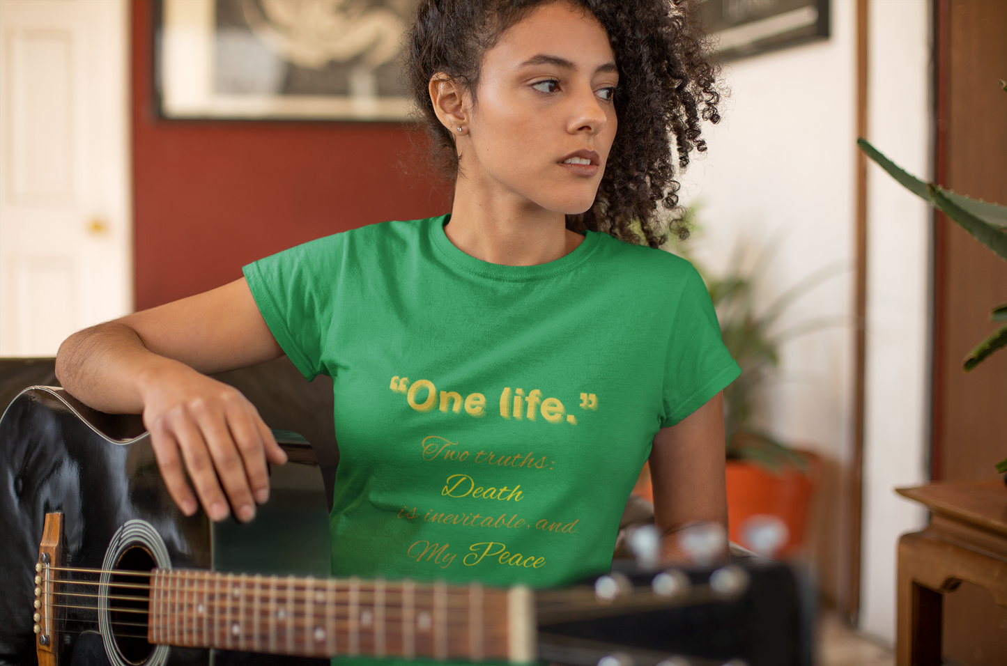 One Life Tee Irish Green | Seek More Collection | EI Fashion