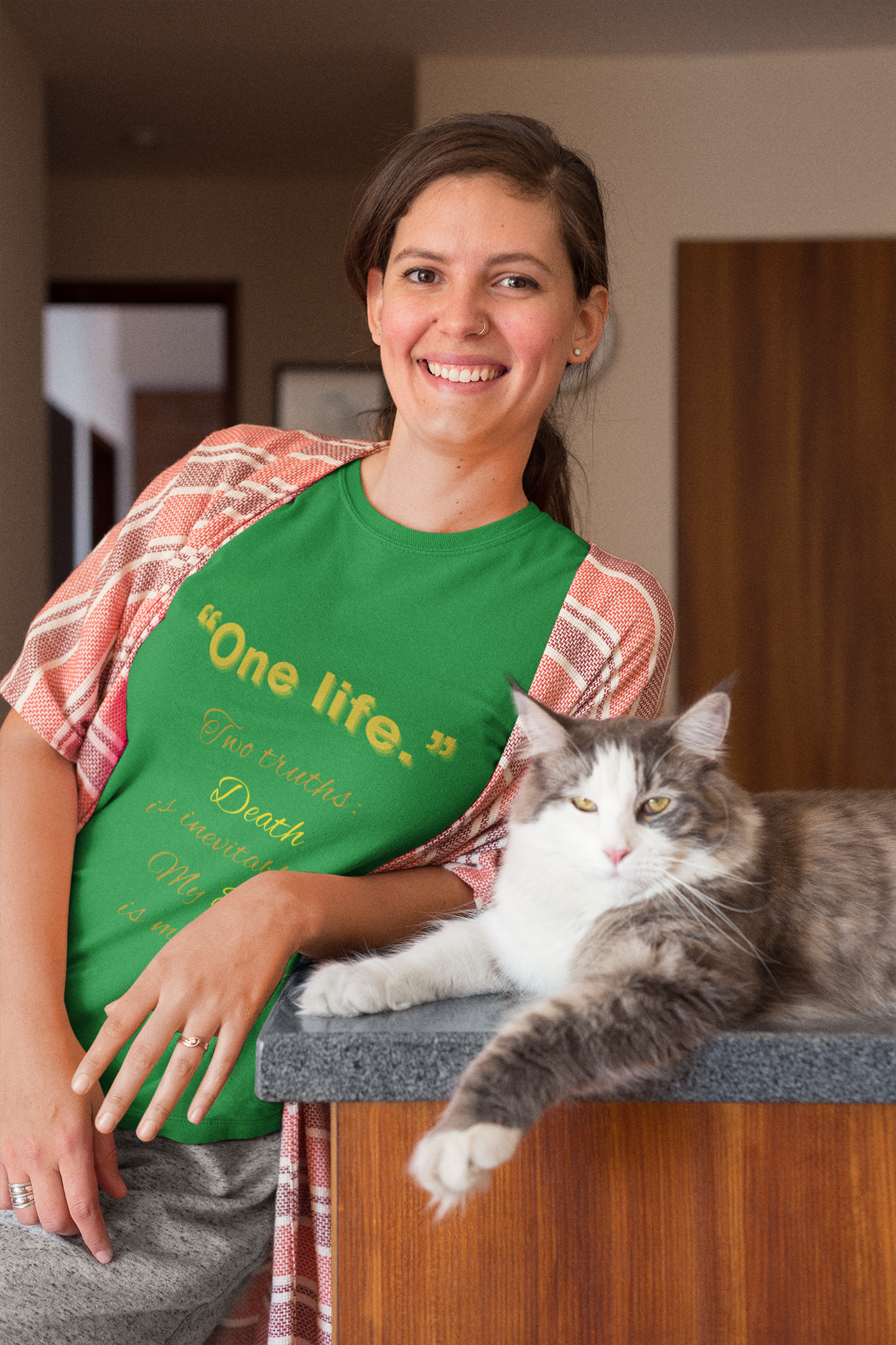 One Life Tee Irish Green | Seek More Collection | EI Fashion