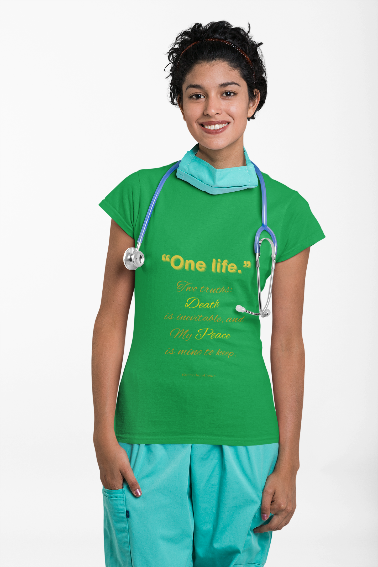 One Life Tee Irish Green | Seek More Collection | EI Fashion