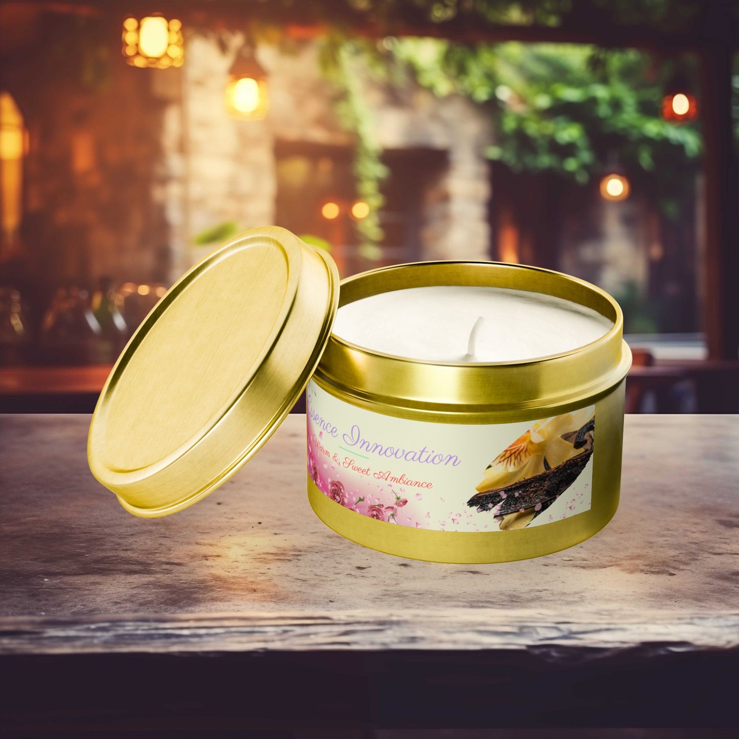 Aroma Retreat Vanilla Indulgence | Vanilla Bean Scent | 4oz, 8oz Tin