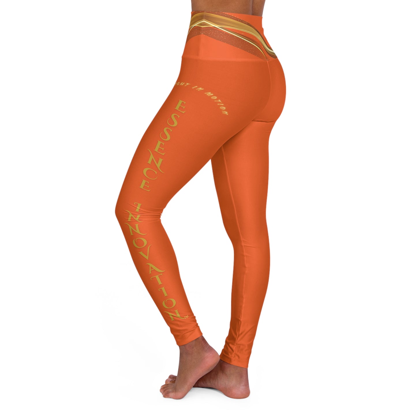 Seek More Luxe XI | EI Sports HW Leggings | Orange