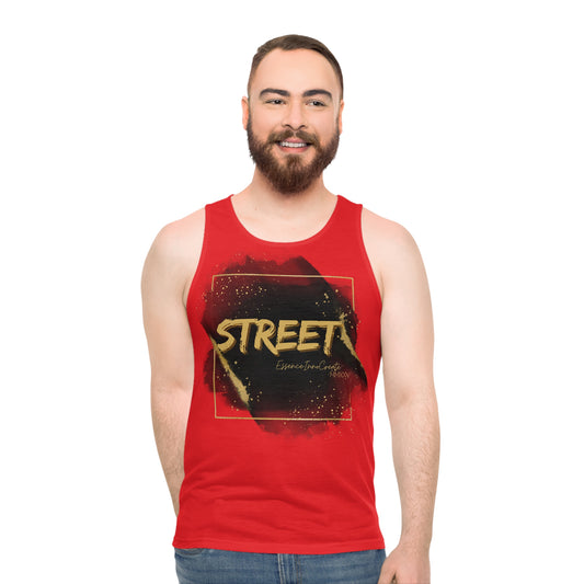 Street Wear Tank IX | EssenceInnoCreate | Red