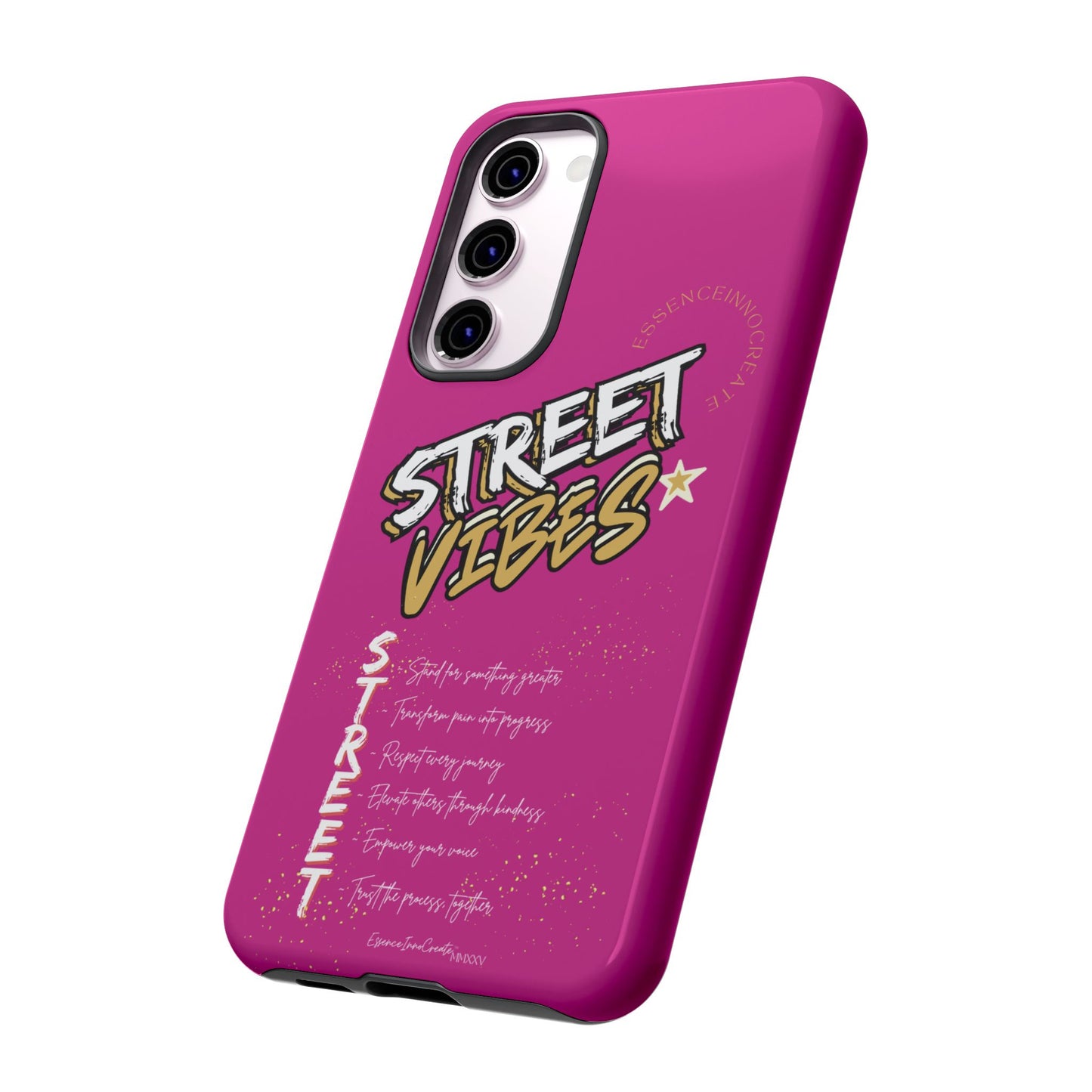 EssenceInnoCreate® Street Vibes Pink Phone Case