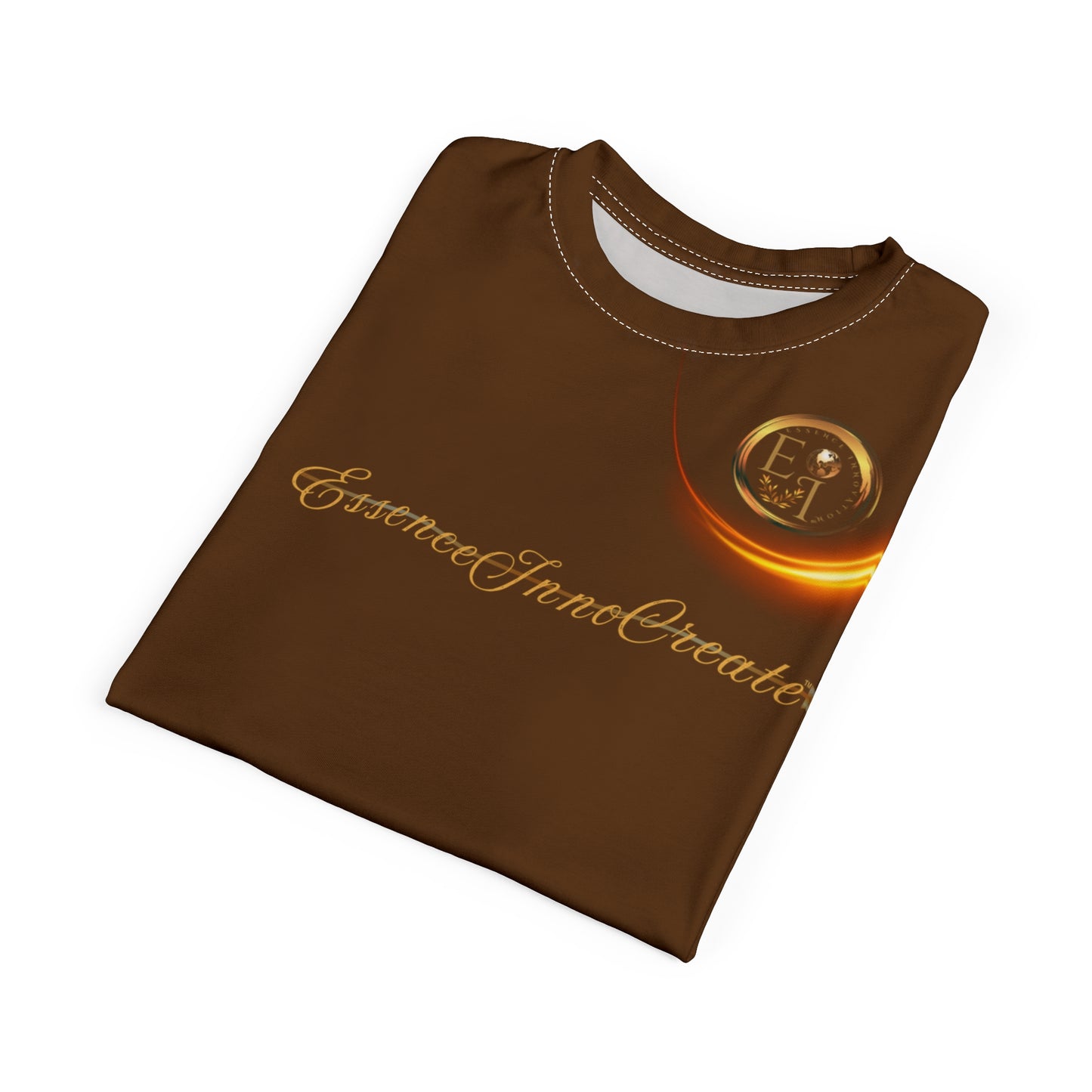 Brown Trendsetters Flame Tee | EssenceInnoCreate