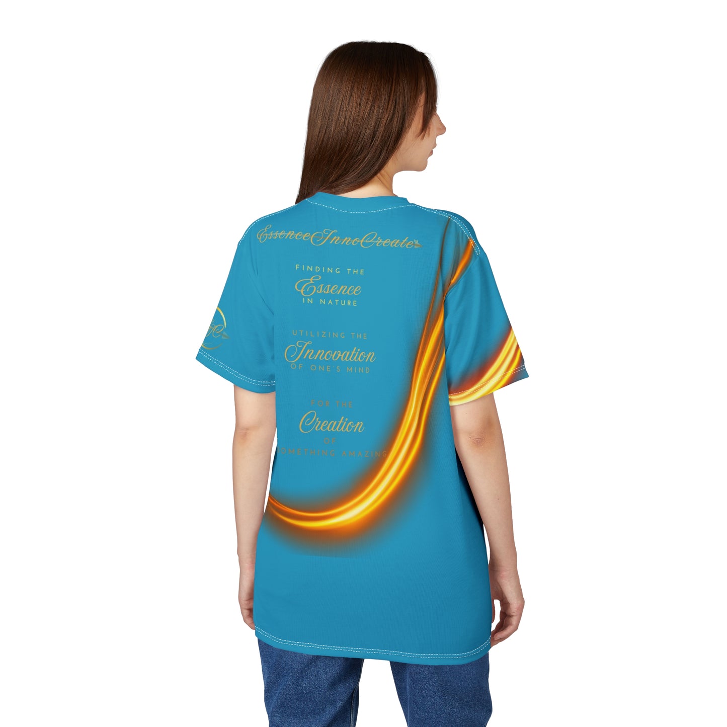 Turquoise Trendsetters Flame Tee | EssenceInnoCreate