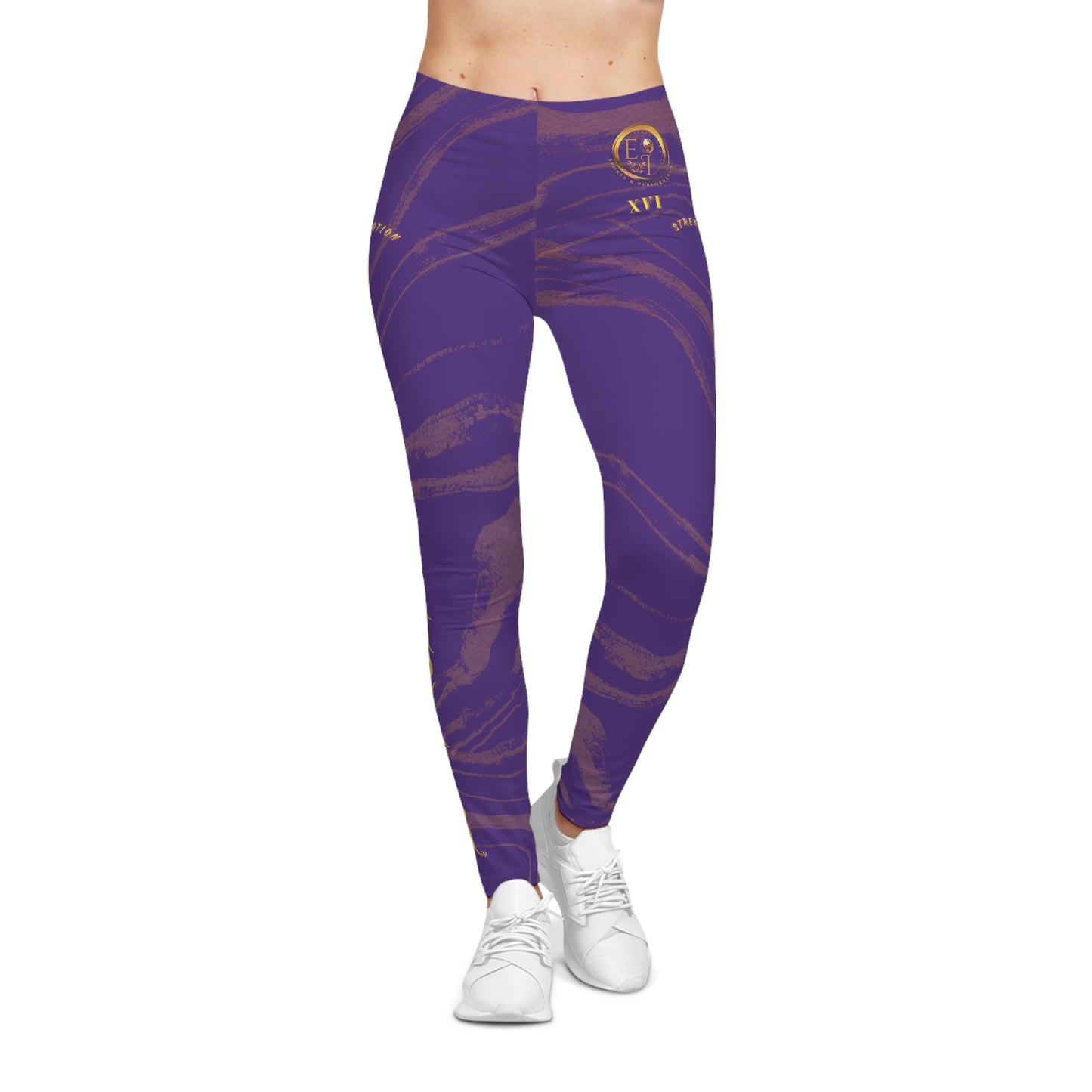 Seek More Premium S XVI | EI Sports Leggings | Purple