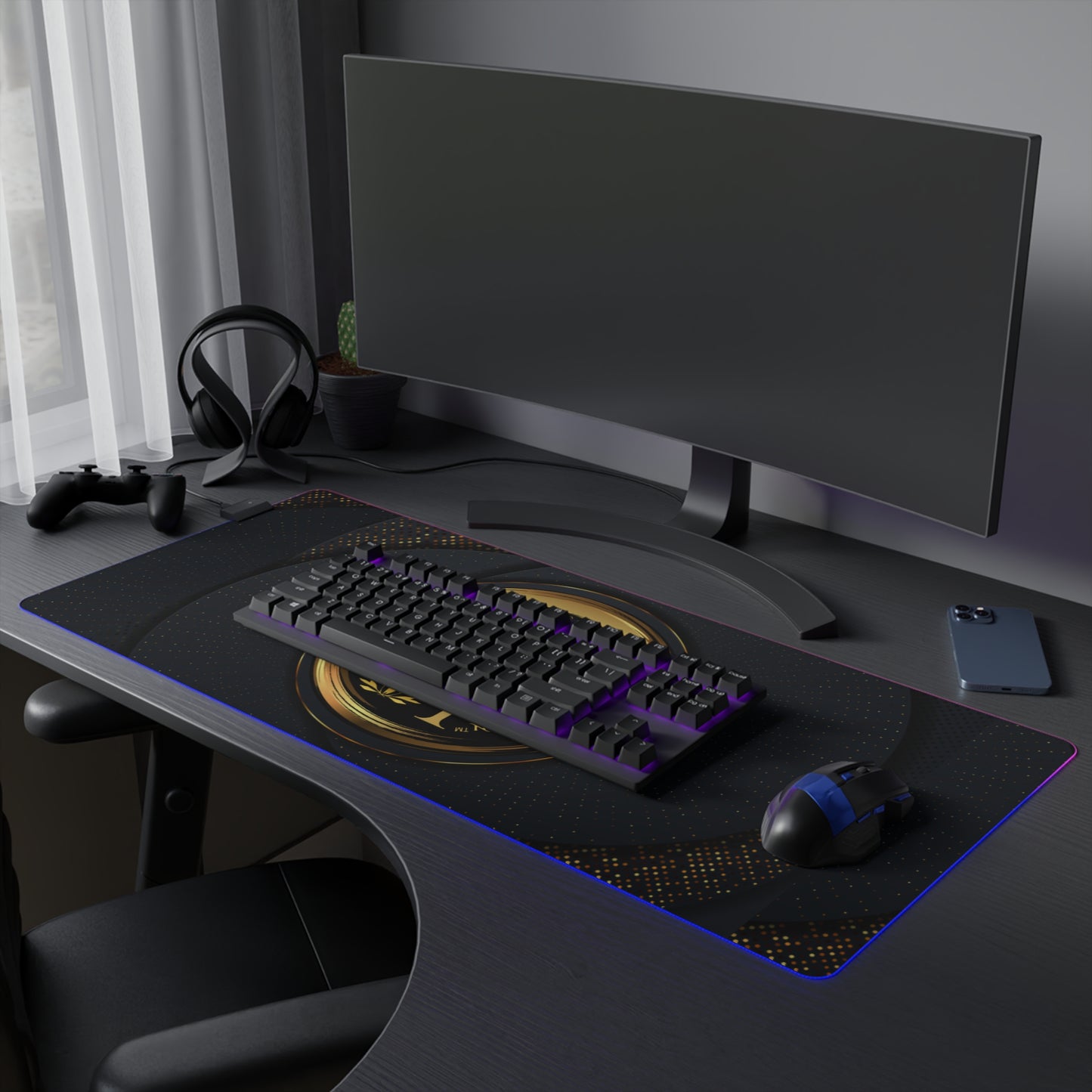 Eternal Circle | LED Gaming Mouse Pad | 4 Sizes