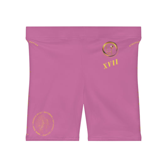 Seek More BS XVII | EI Sports Biker Shorts | Light Pink