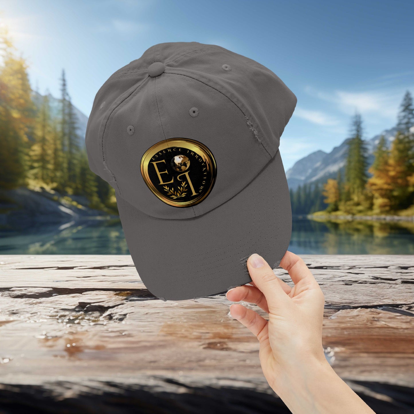 Unisex Distressed Cap | Essence Innovation